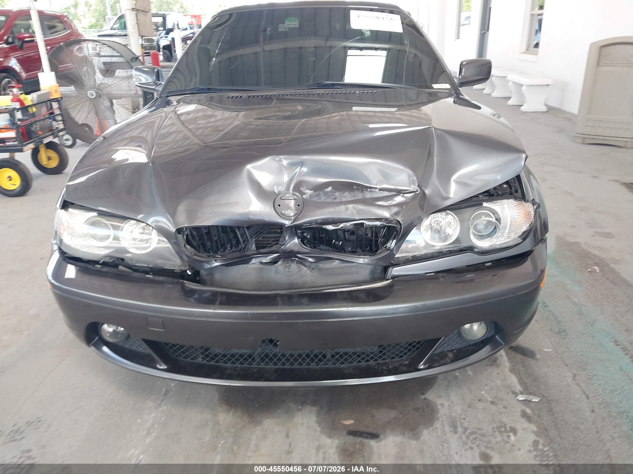 2006 Bmw 330ci   Gray vin: WBABW53416PZ40601