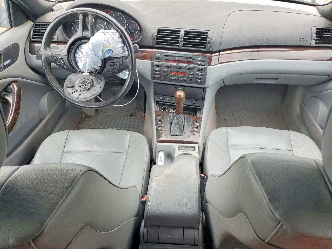 2004 Bmw 330 Ci Silver vin: WBABW53424PL40019