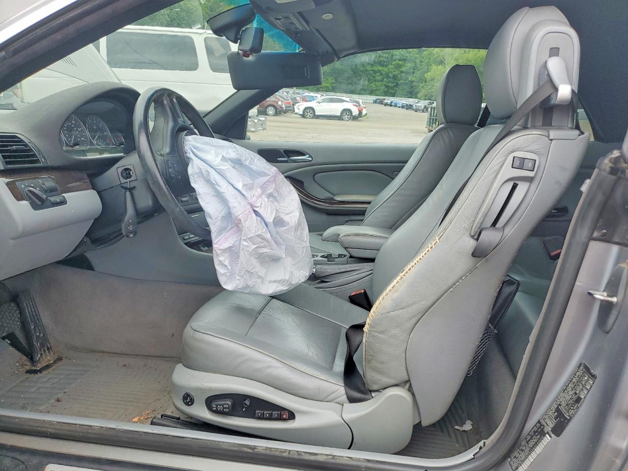 2004 Bmw 330 Ci Silver vin: WBABW53424PL40019