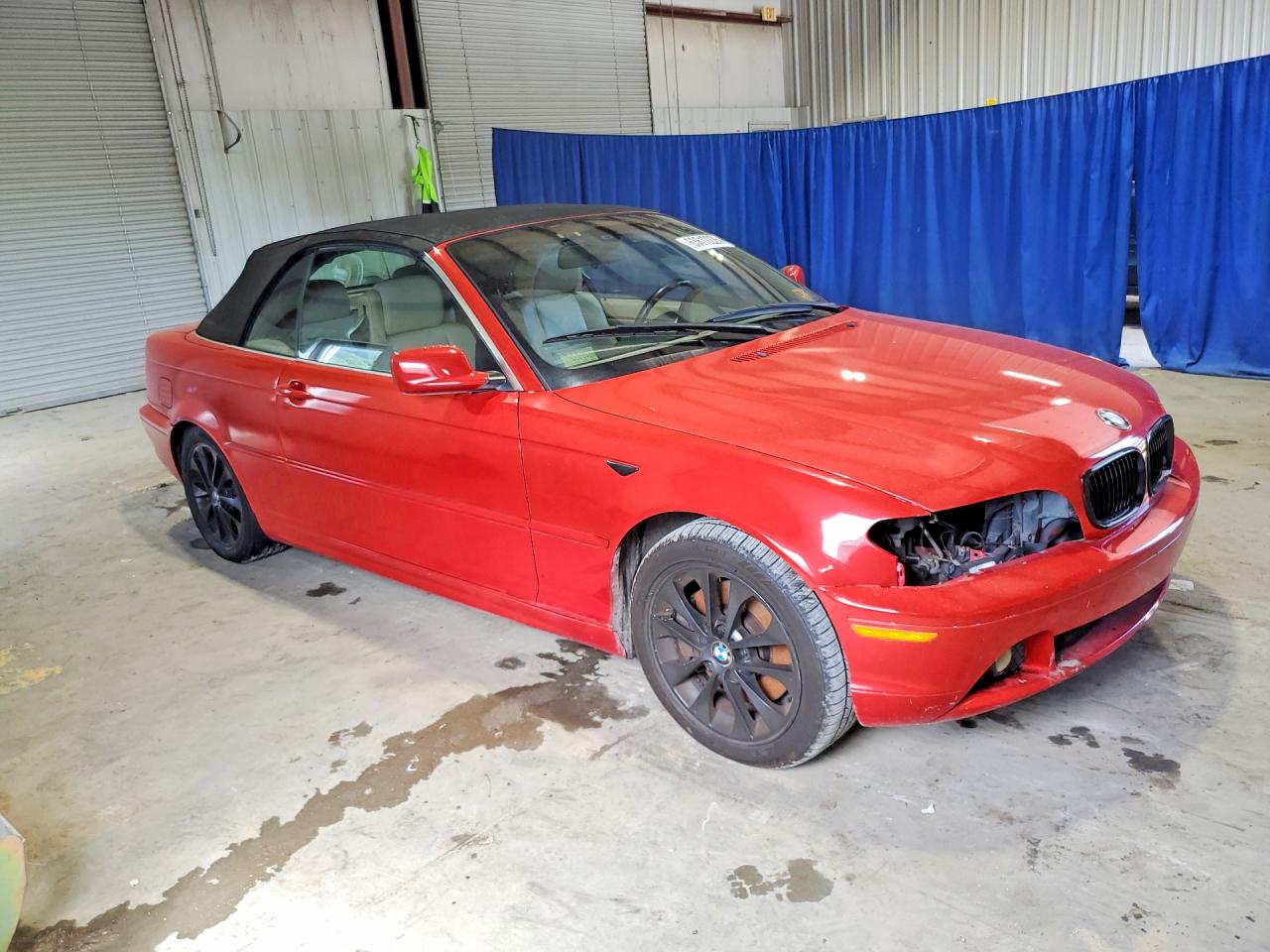 2004 Bmw 330 Ci Red vin: WBABW53424PL44149