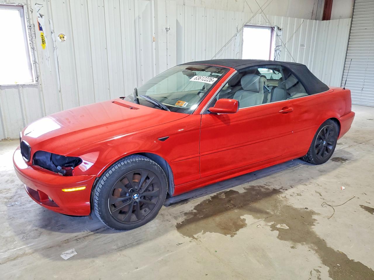 2004 Bmw 330 Ci Red vin: WBABW53424PL44149