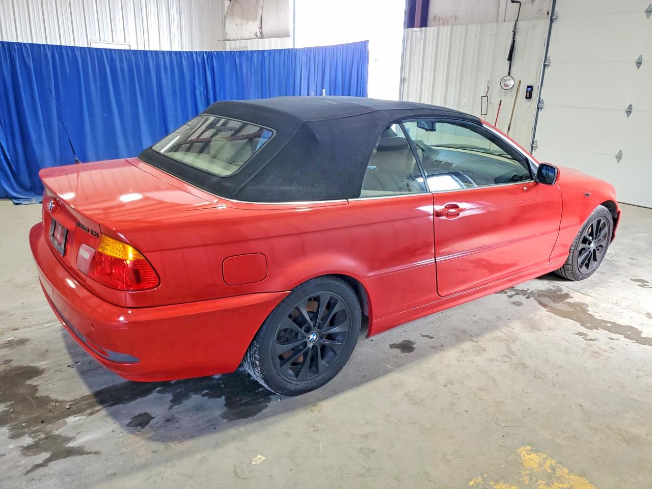 2004 Bmw 330 Ci Red vin: WBABW53424PL44149
