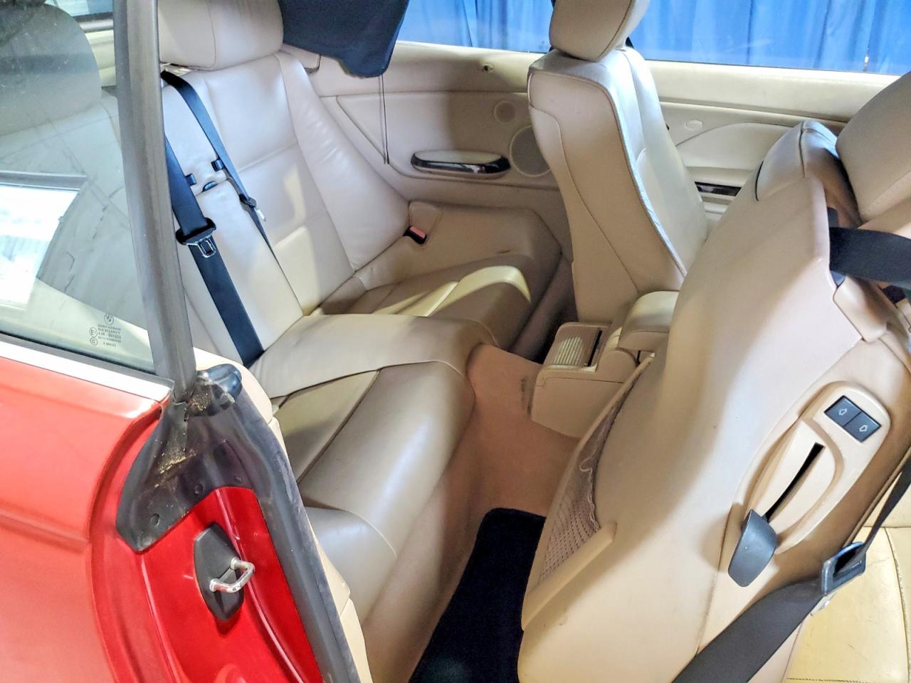 2004 Bmw 330 Ci Red vin: WBABW53424PL44149