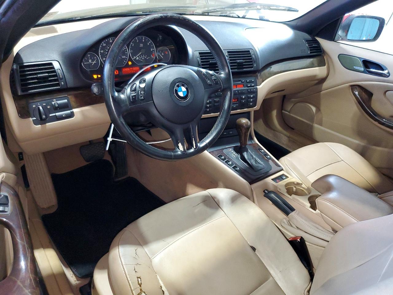 2004 Bmw 330 Ci Red vin: WBABW53424PL44149