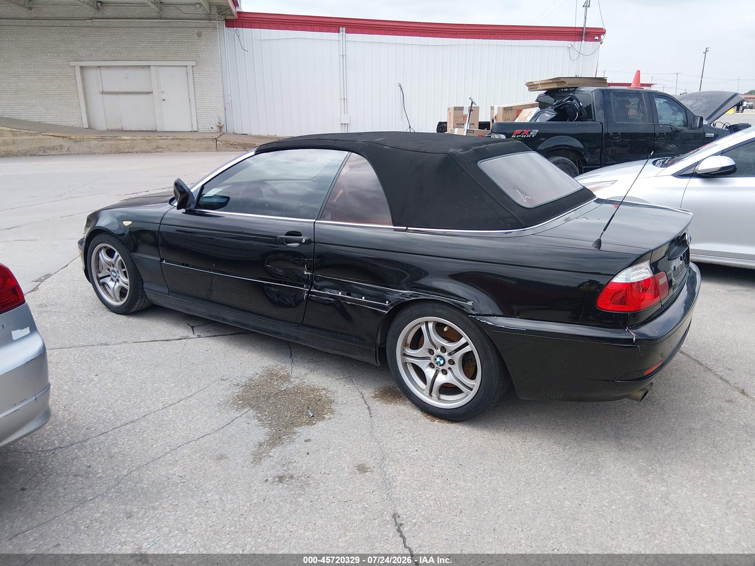 2006 Bmw 330ci   Black vin: WBABW53426PZ39750