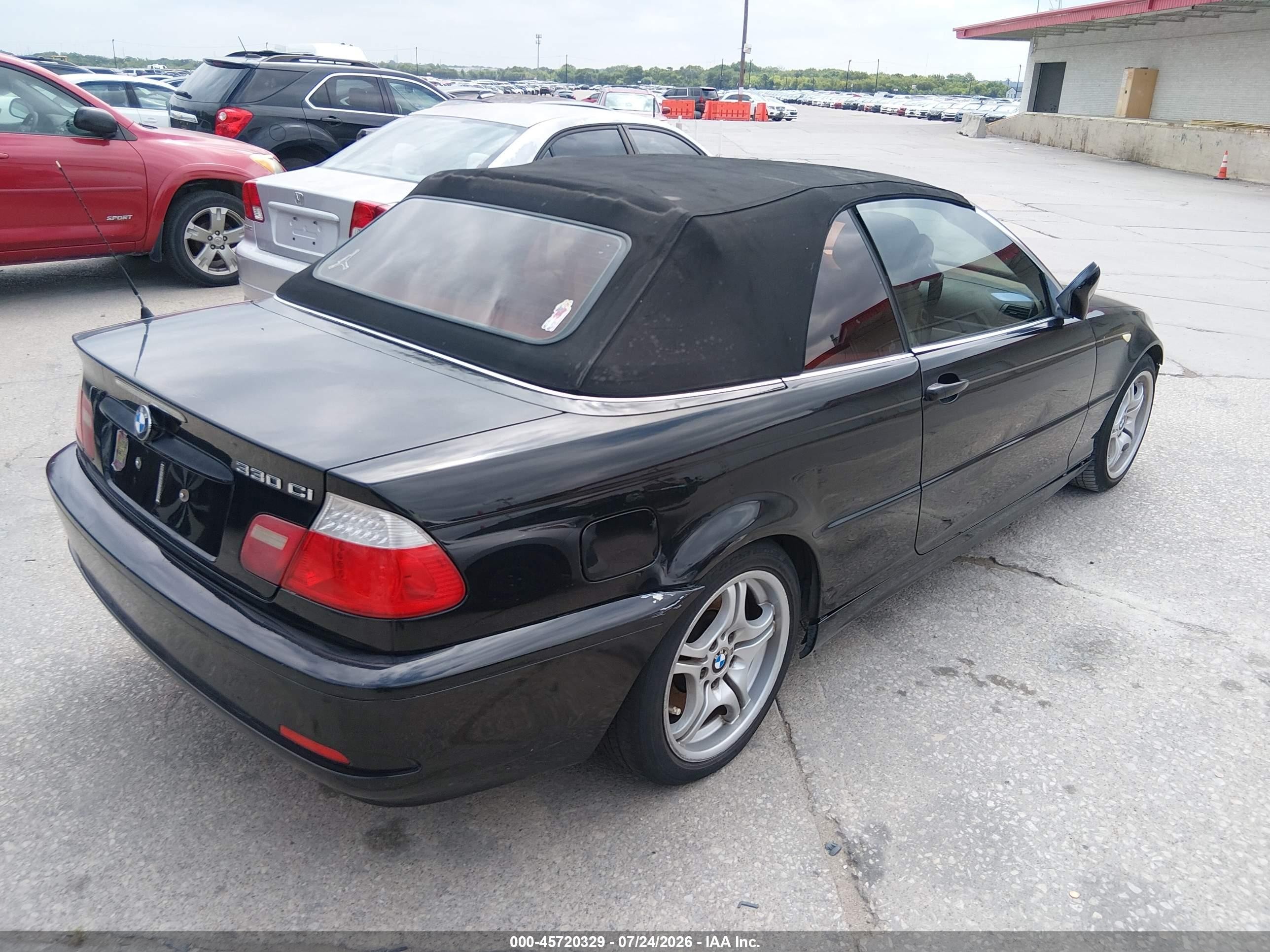 2006 Bmw 330ci   Black vin: WBABW53426PZ39750