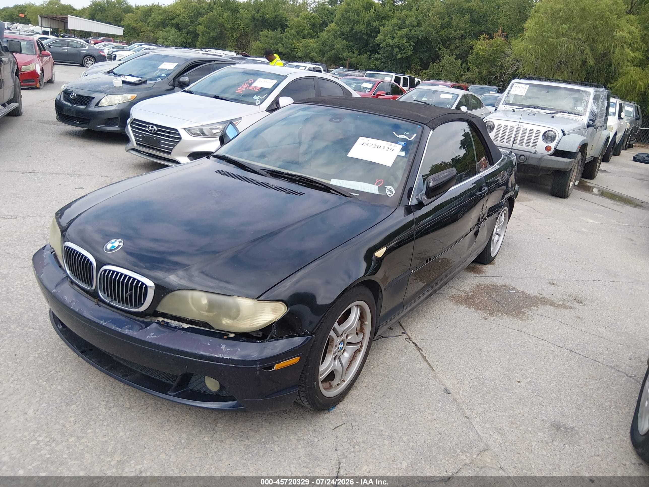2006 Bmw 330ci   Black vin: WBABW53426PZ39750