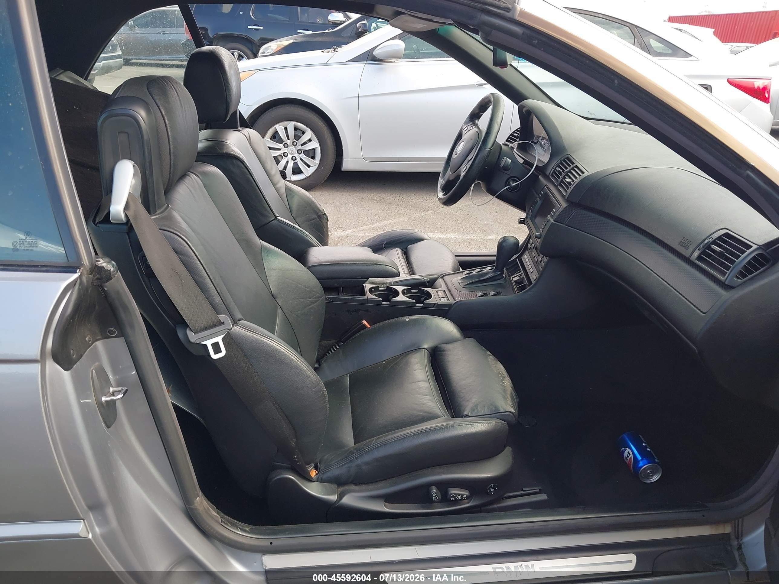 2006 Bmw 330ci   Silver vin: WBABW53426PZ42454