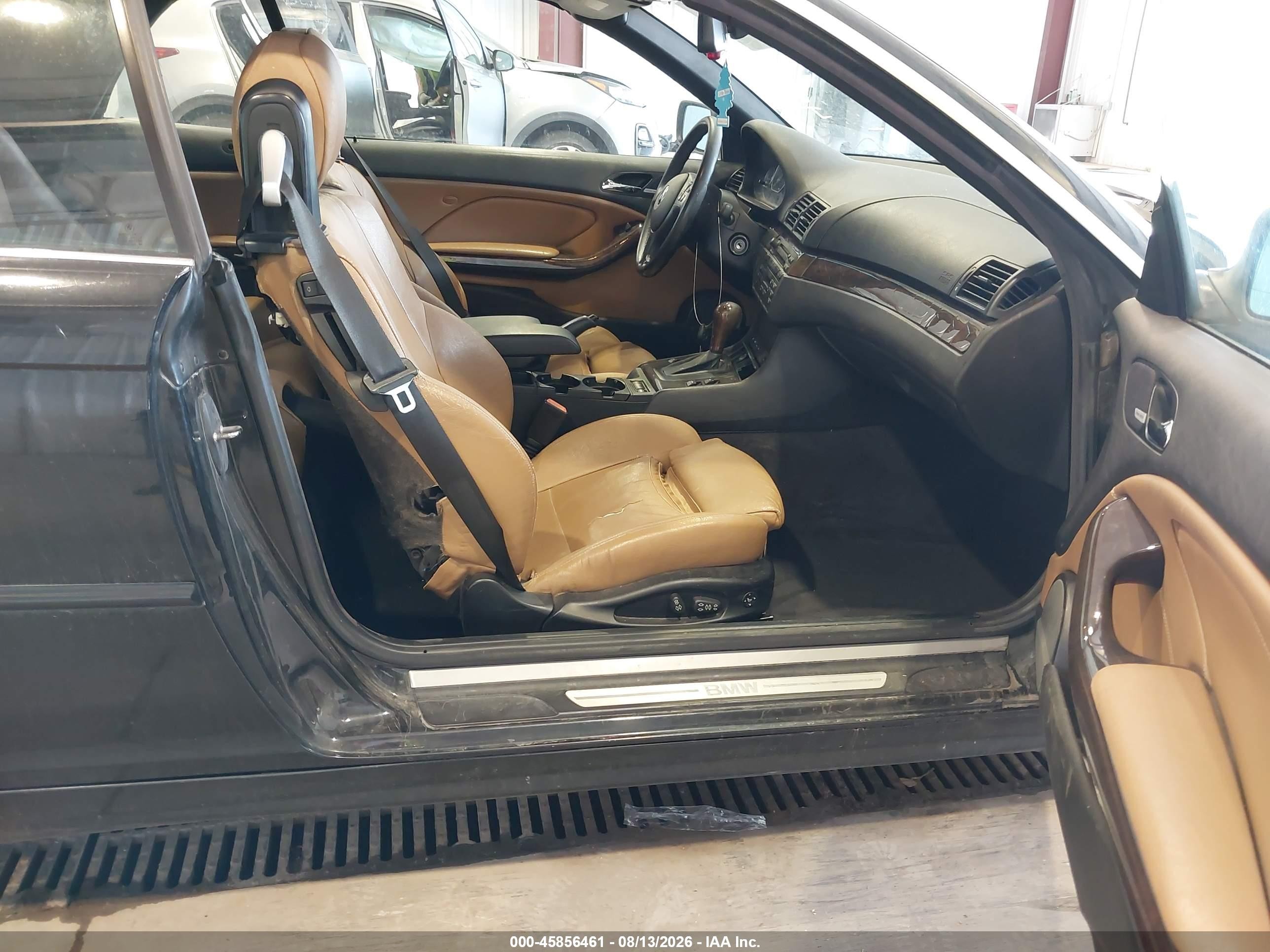 2004 Bmw 330ci   Black vin: WBABW53434PL41695