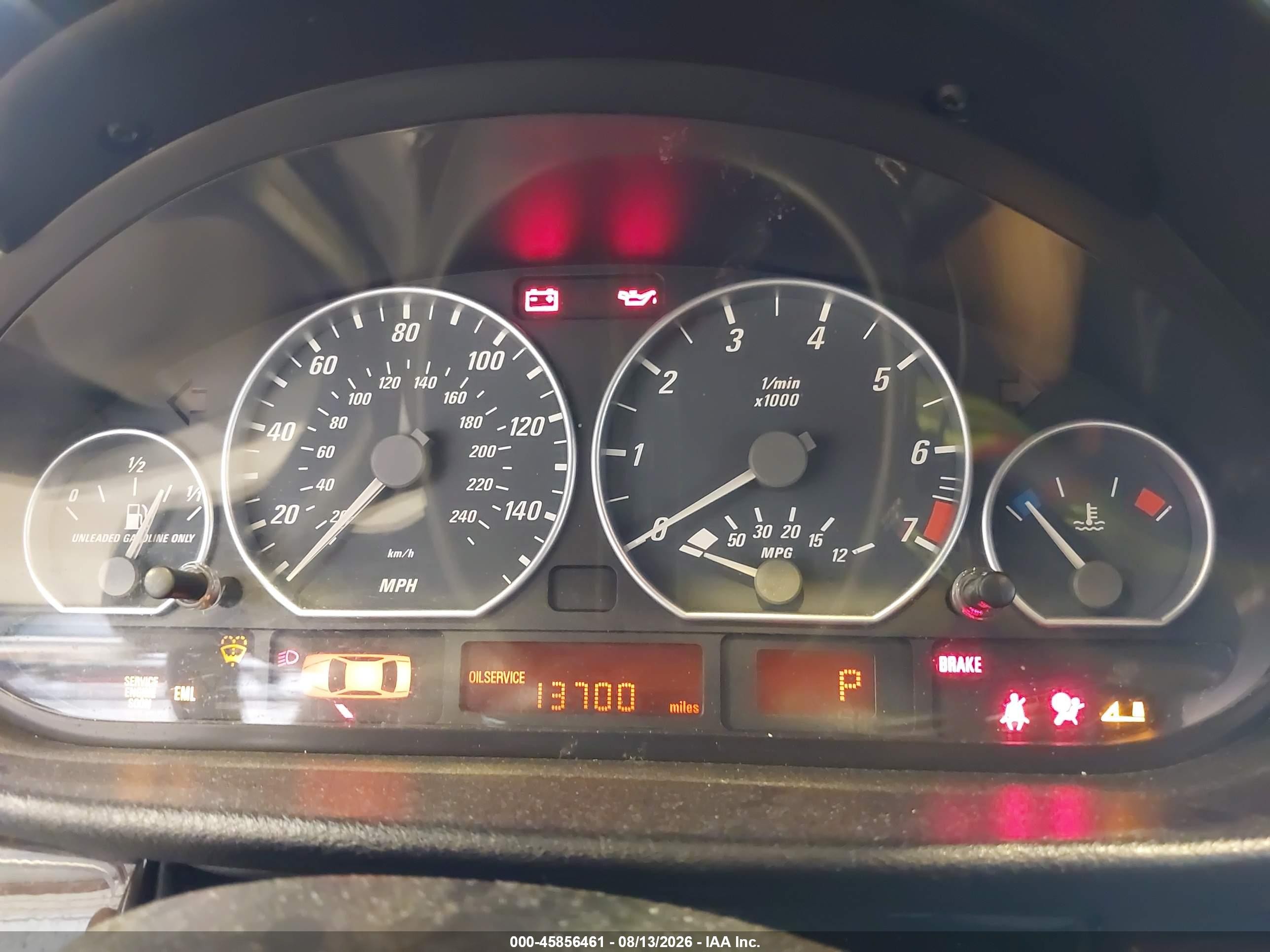 2004 Bmw 330ci   Black vin: WBABW53434PL41695