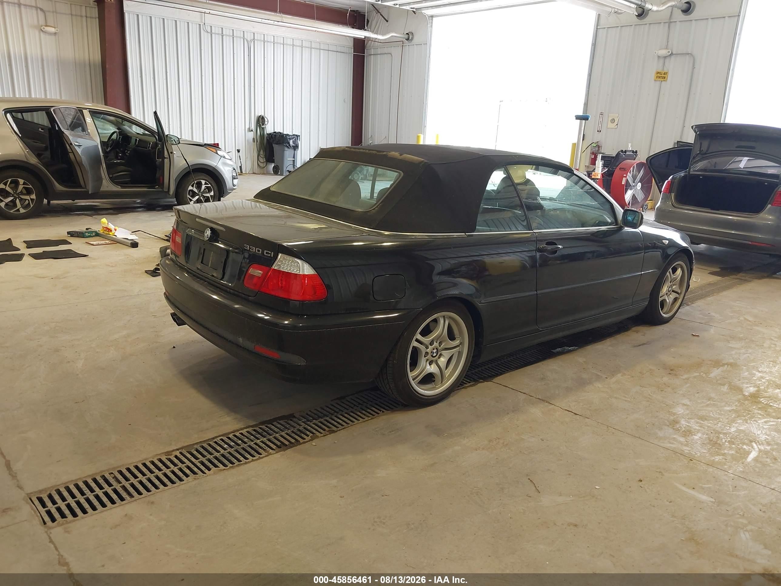 2004 Bmw 330ci   Black vin: WBABW53434PL41695