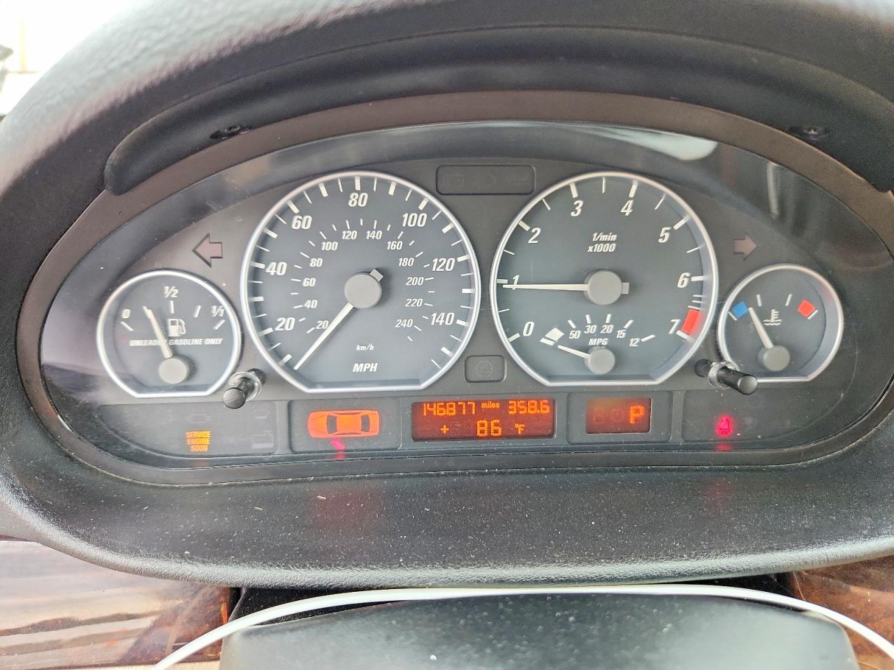 2004 Bmw 330 Ci Blue vin: WBABW53434PL42197