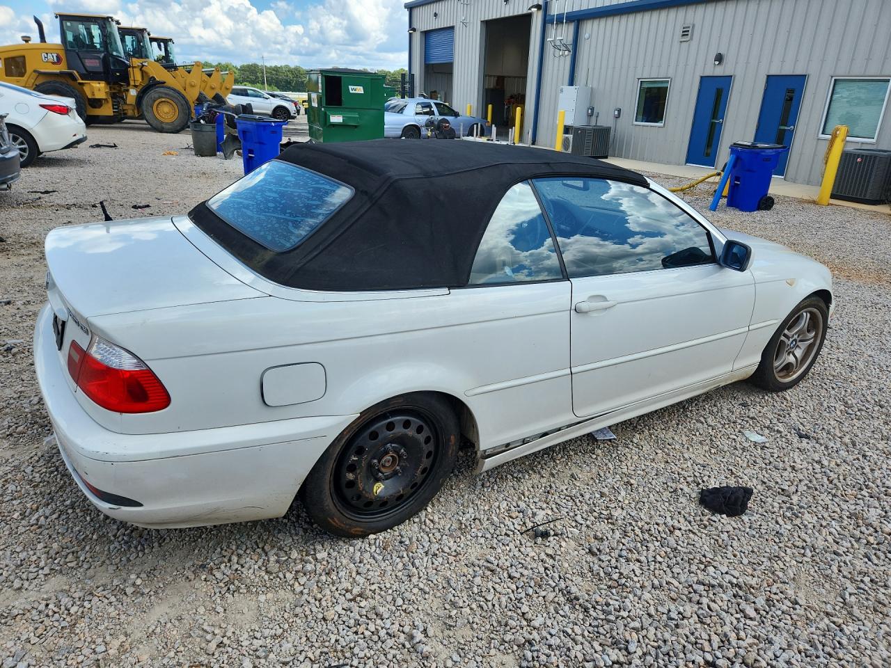 2006 Bmw 330 Ci White vin: WBABW53436PZ39319