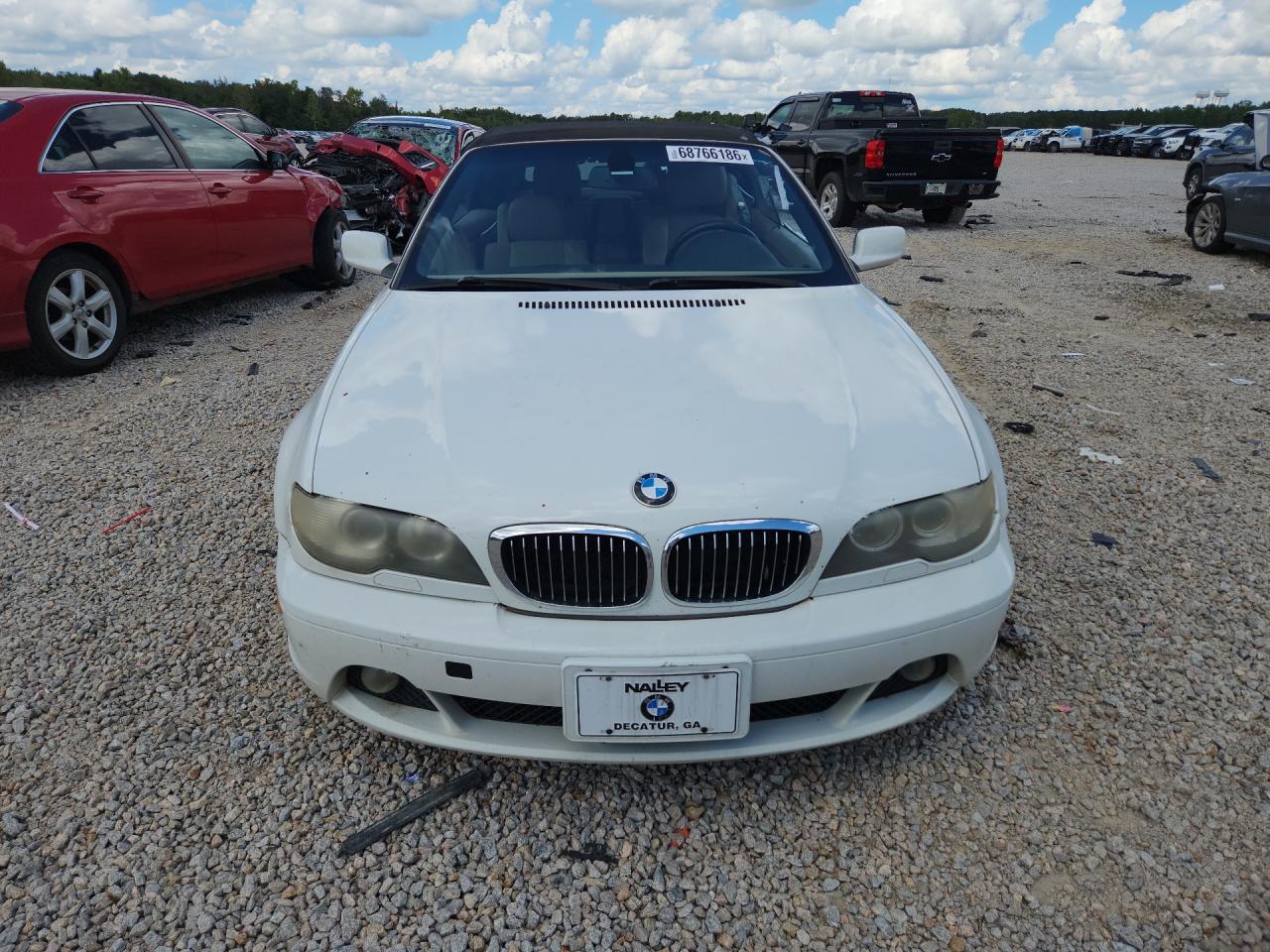 2006 Bmw 330 Ci White vin: WBABW53436PZ39319
