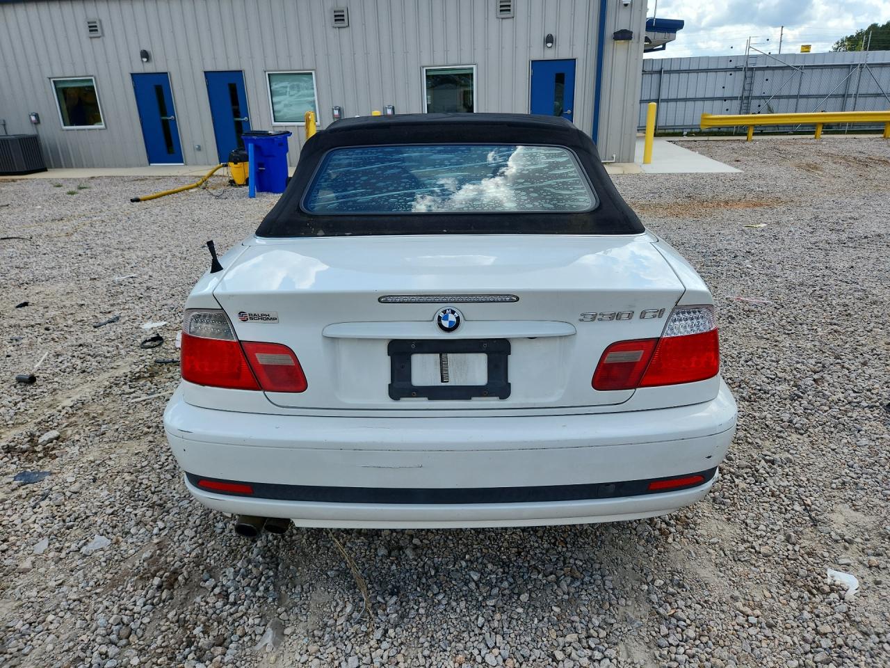 2006 Bmw 330 Ci White vin: WBABW53436PZ39319