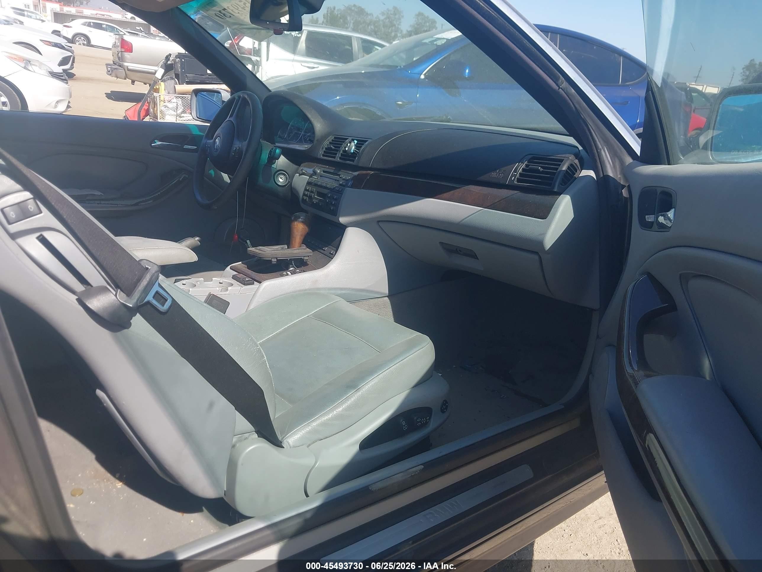 2006 Bmw 330ci   Gray vin: WBABW53436PZ40406