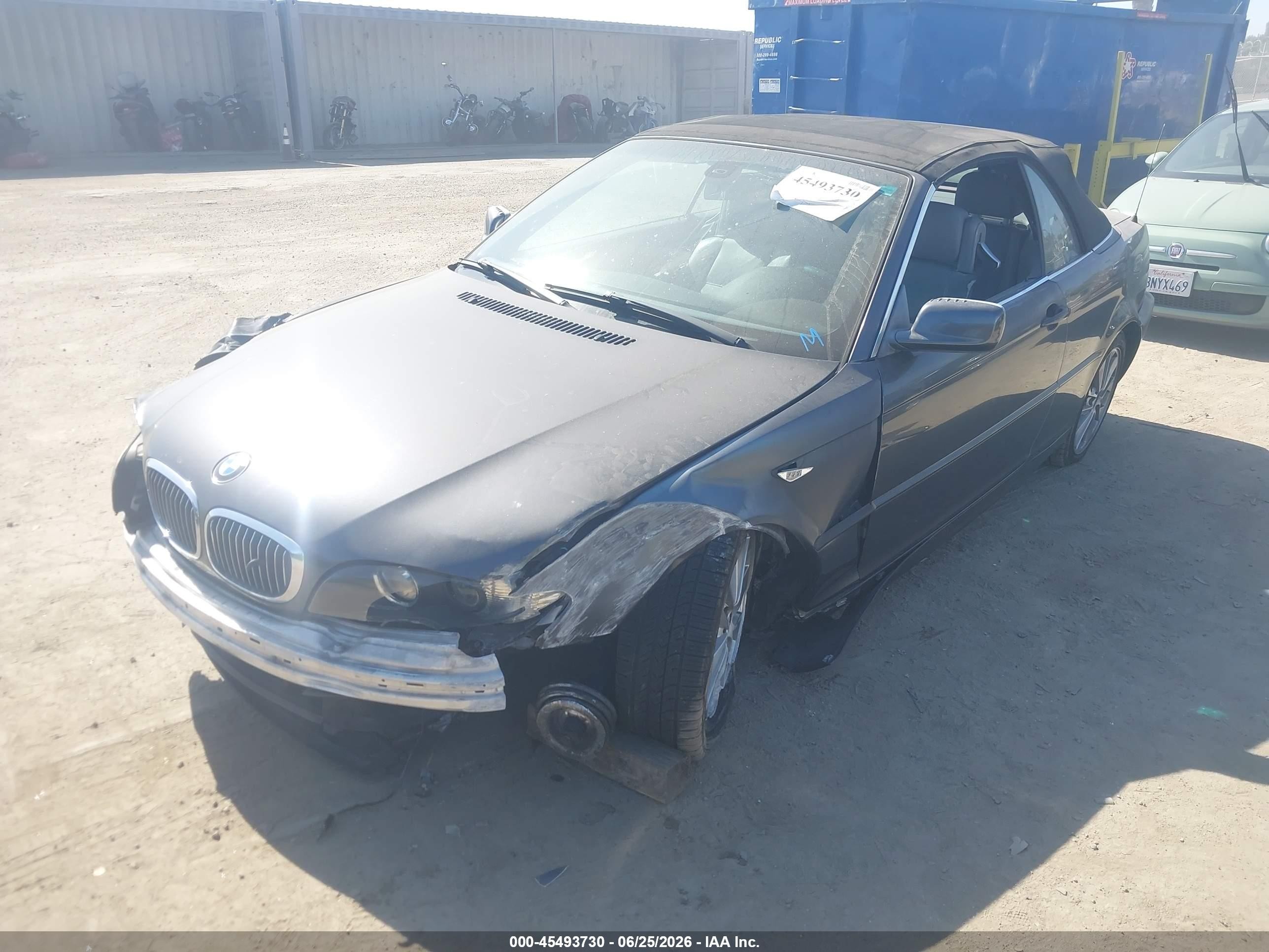 2006 Bmw 330ci   Gray vin: WBABW53436PZ40406