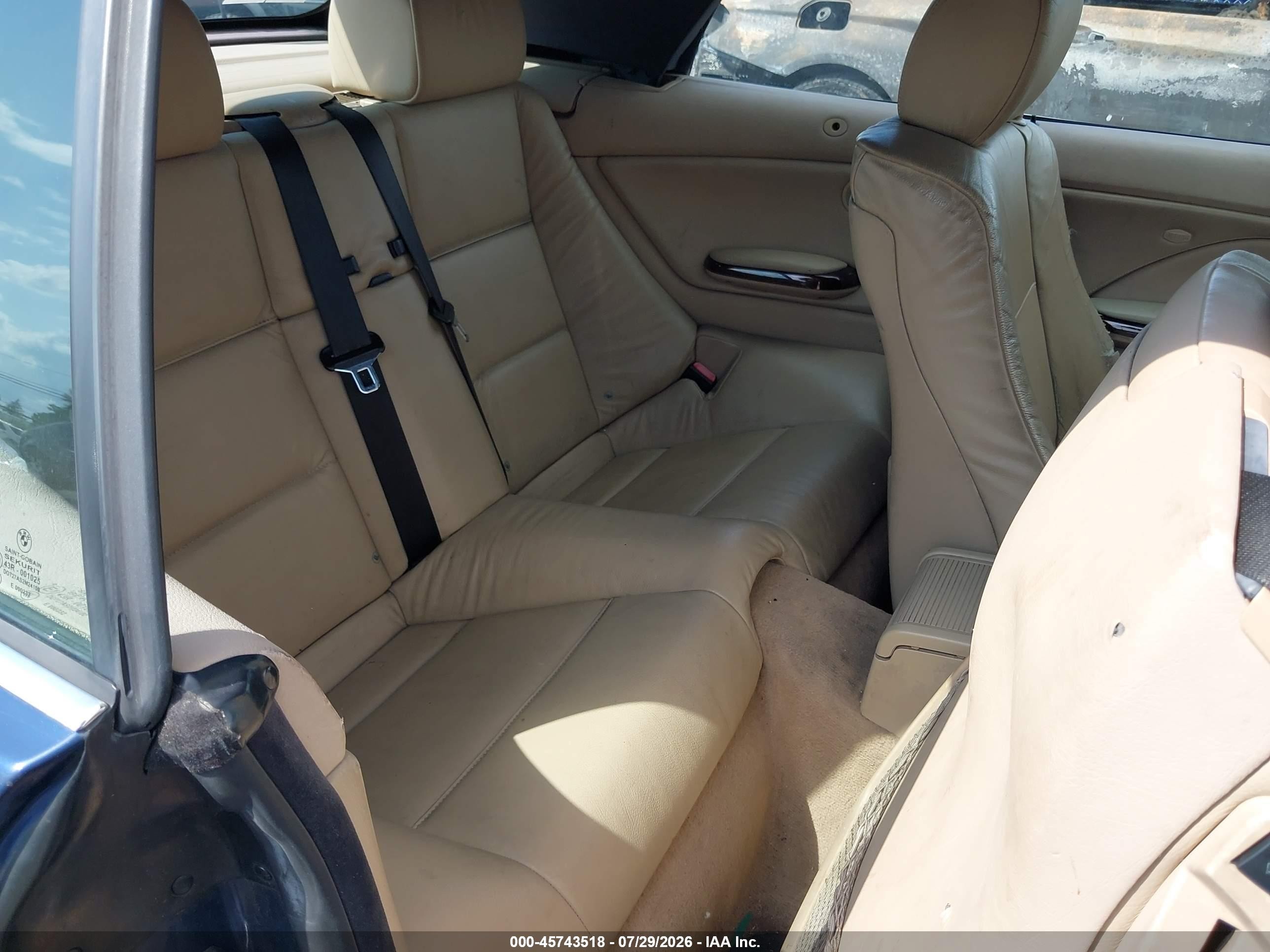 2005 Bmw 330ci   Синий vin: WBABW53445PL50956