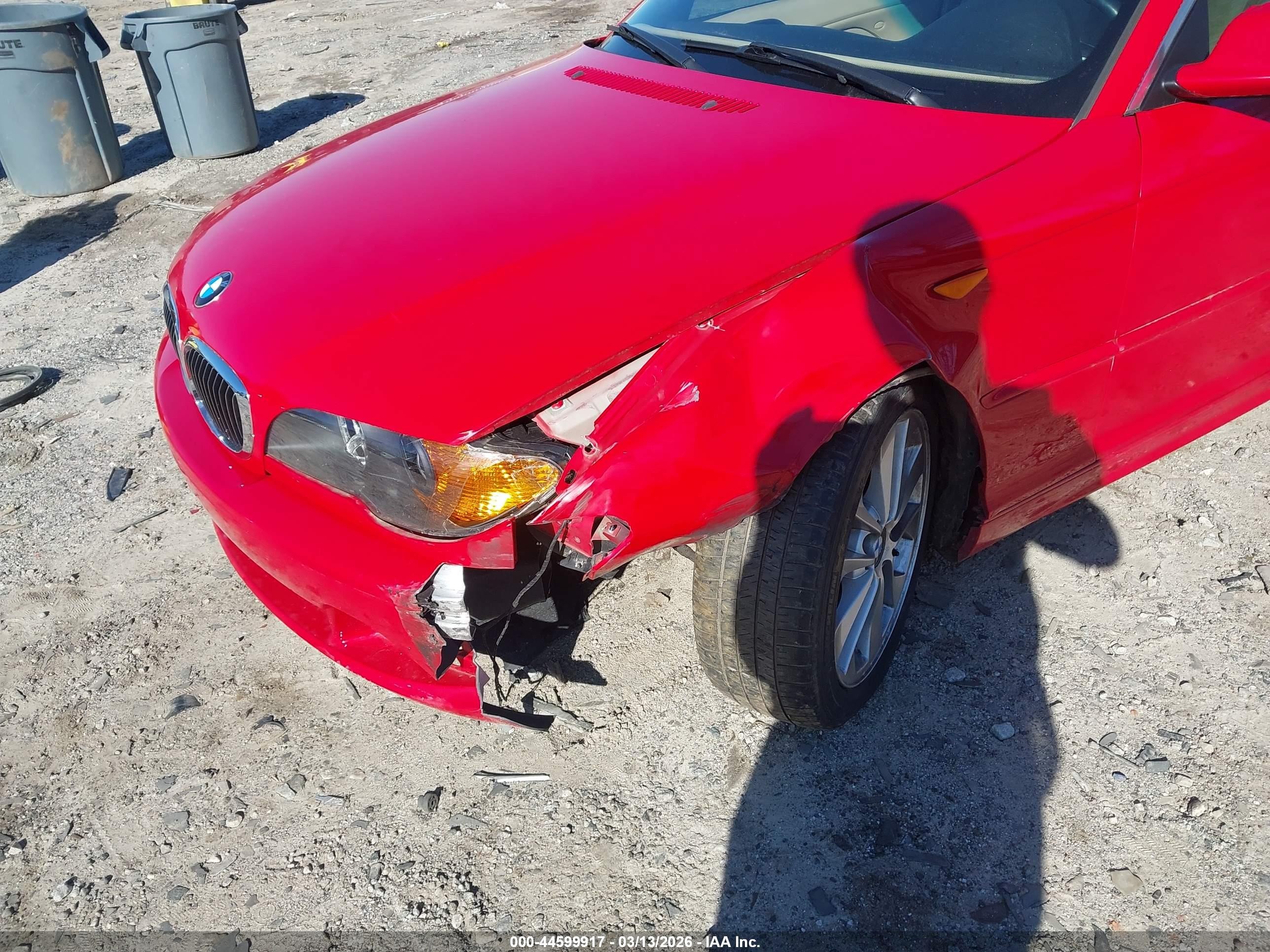 2004 Bmw 330ci Red vin: WBABW53464PL43828