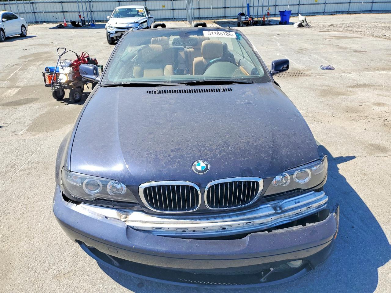 2004 Bmw 330 Ci Blue vin: WBABW53464PL47894