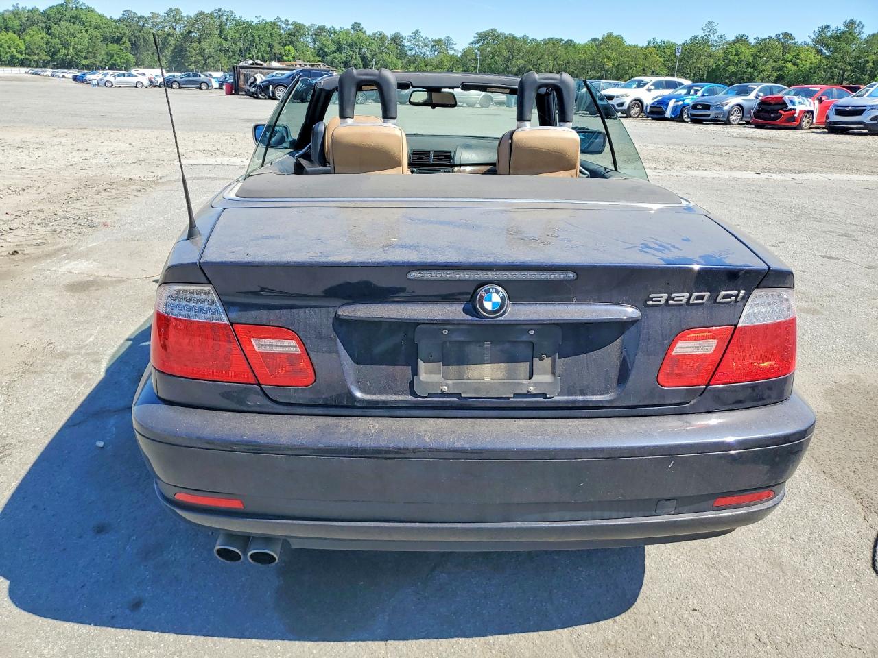 2004 Bmw 330 Ci Blue vin: WBABW53464PL47894