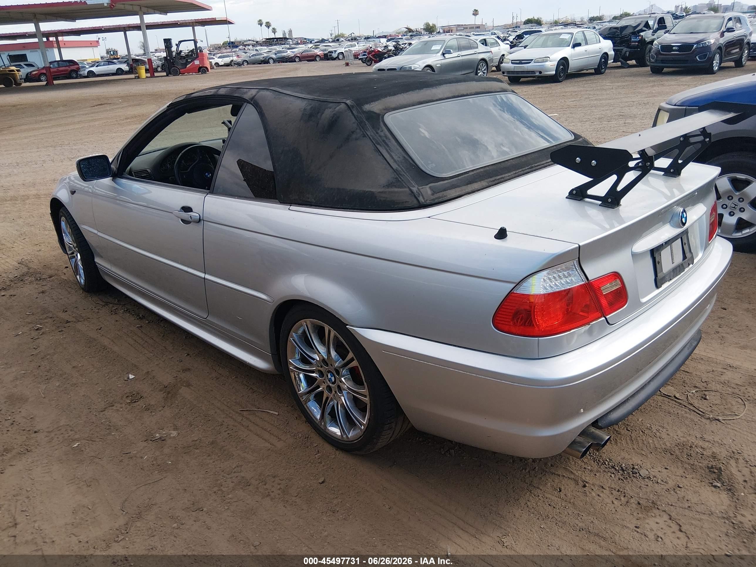2006 Bmw 330ci   Gray vin: WBABW53466PZ40805