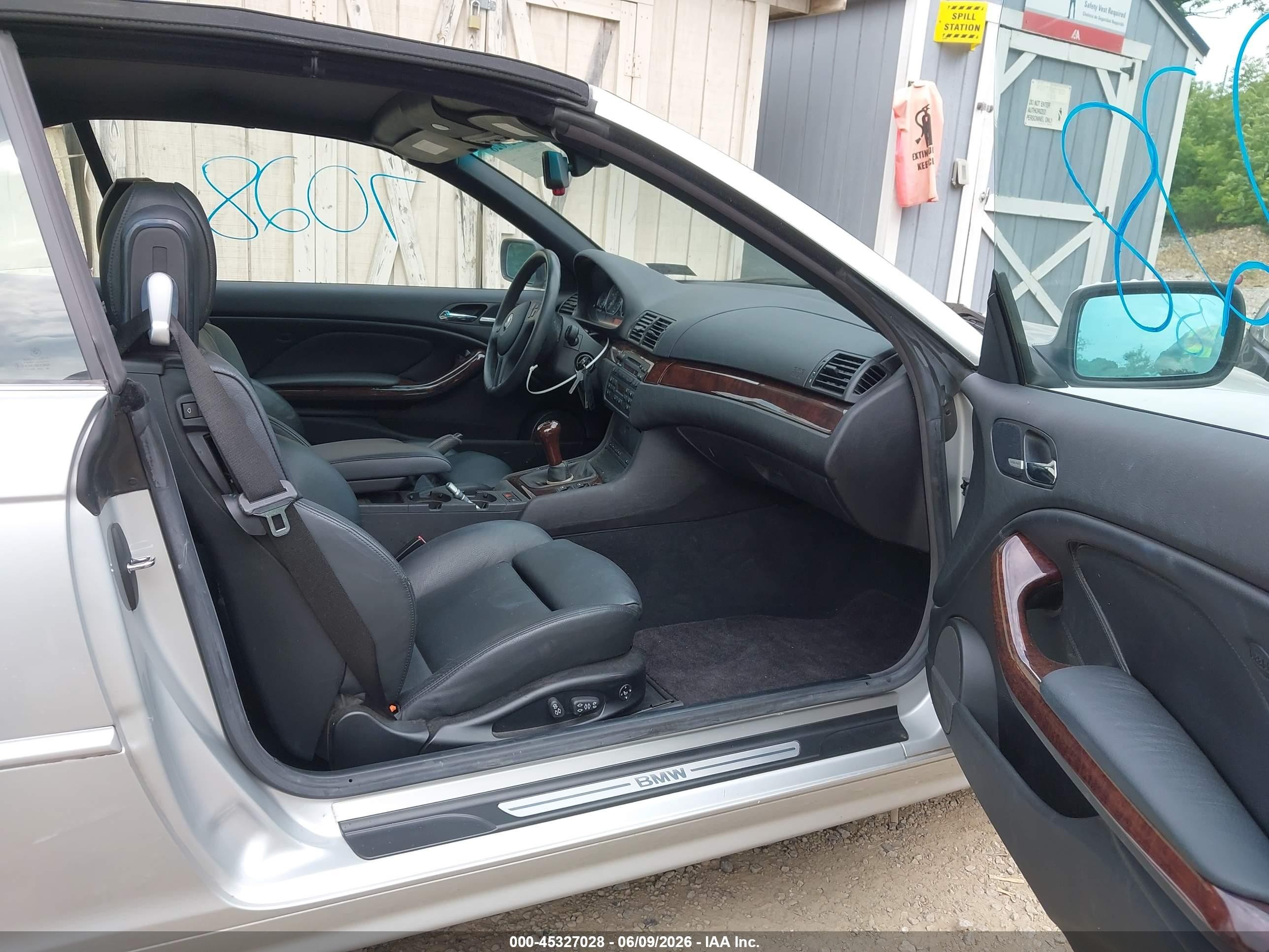 2004 Bmw 330ci   Silver vin: WBABW53474PJ94748