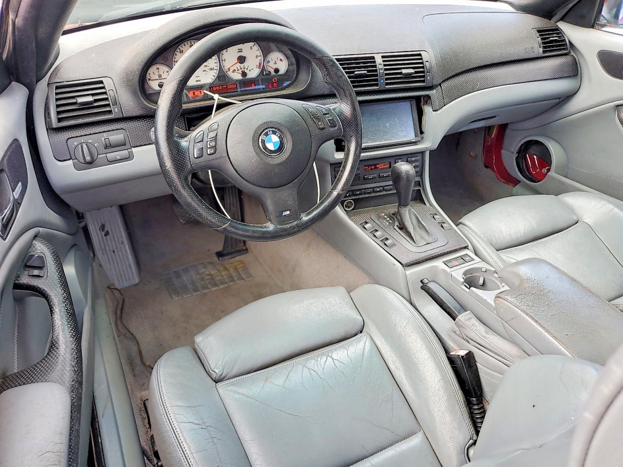 2005 Bmw 330 Ci Red vin: WBABW53475PL53396