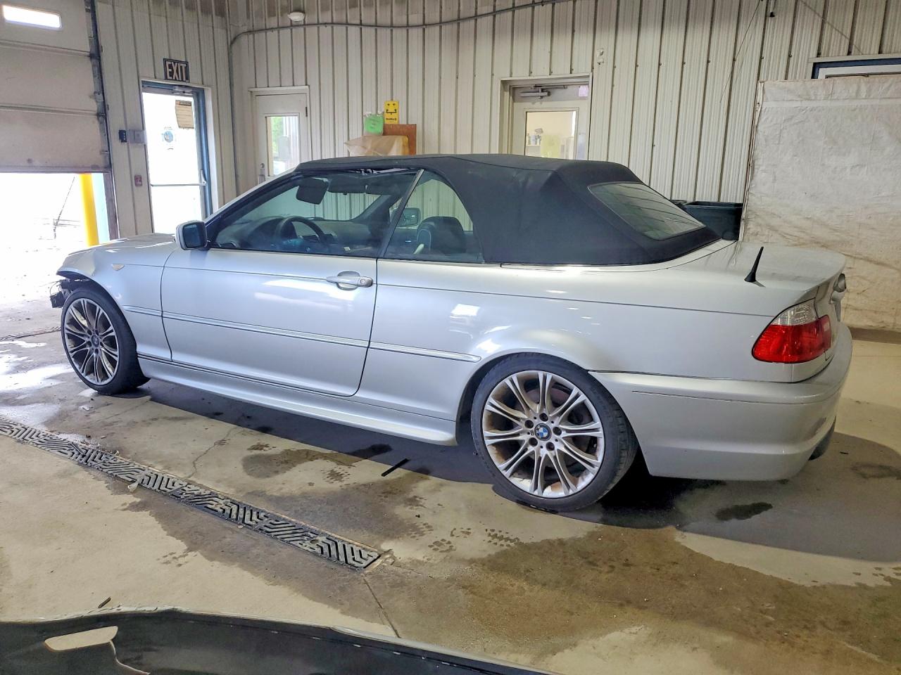 2005 Bmw 330 Ci Gray vin: WBABW53485PL51978