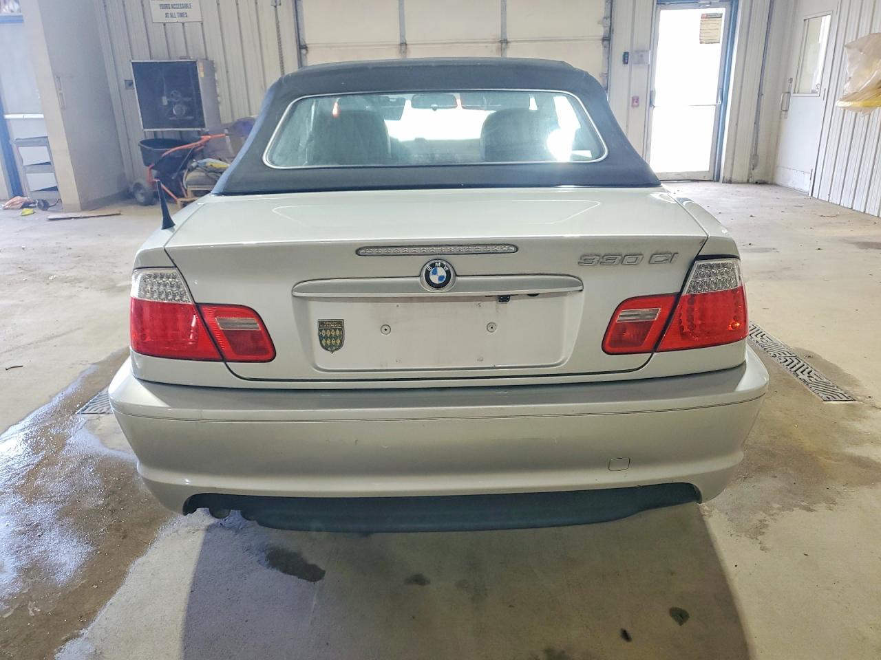 2005 Bmw 330 Ci Gray vin: WBABW53485PL51978