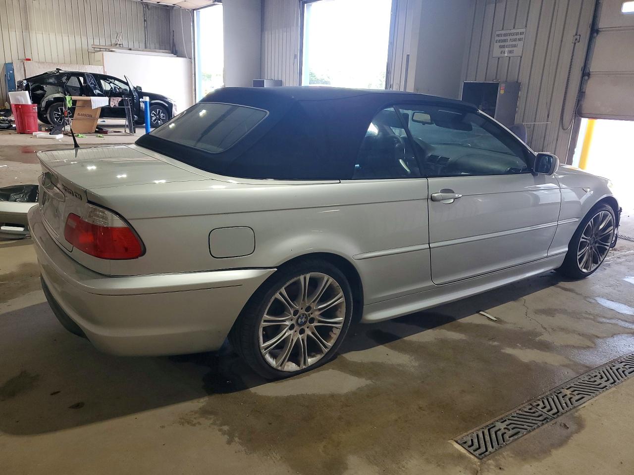 2005 Bmw 330 Ci Gray vin: WBABW53485PL51978