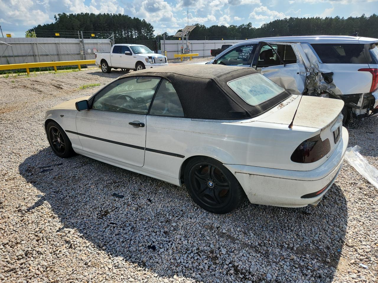2006 Bmw 330 Ci White vin: WBABW53486PZ41924