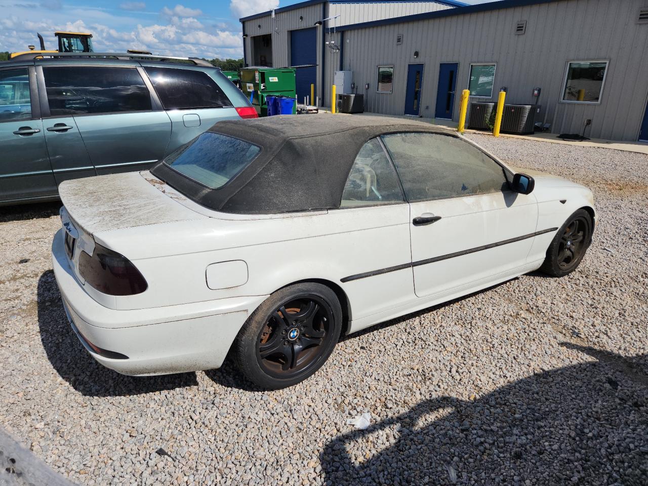 2006 Bmw 330 Ci White vin: WBABW53486PZ41924