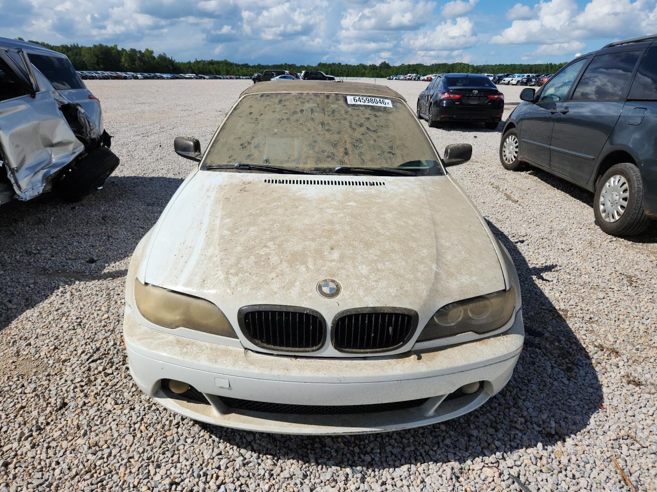 2006 Bmw 330 Ci White vin: WBABW53486PZ41924