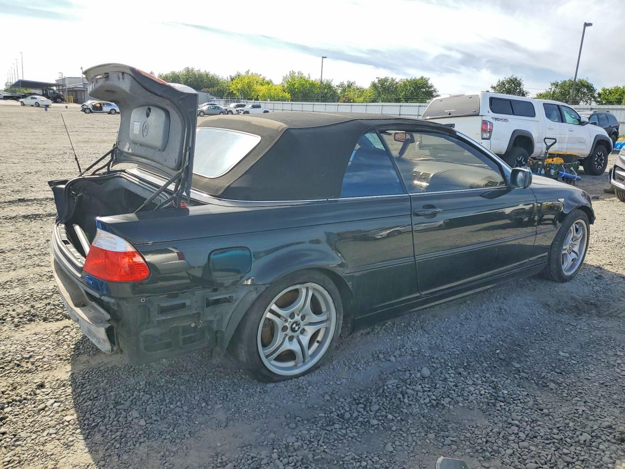 2004 Bmw 330 Ci Black vin: WBABW53494PL46030