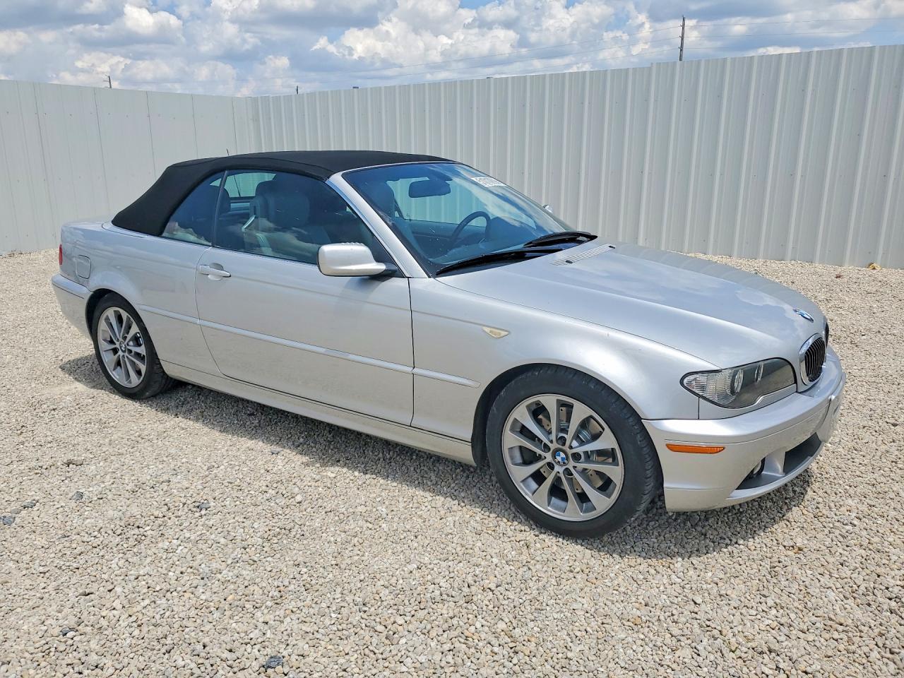 2006 Bmw 330 Ci Silver vin: WBABW53496PL53501