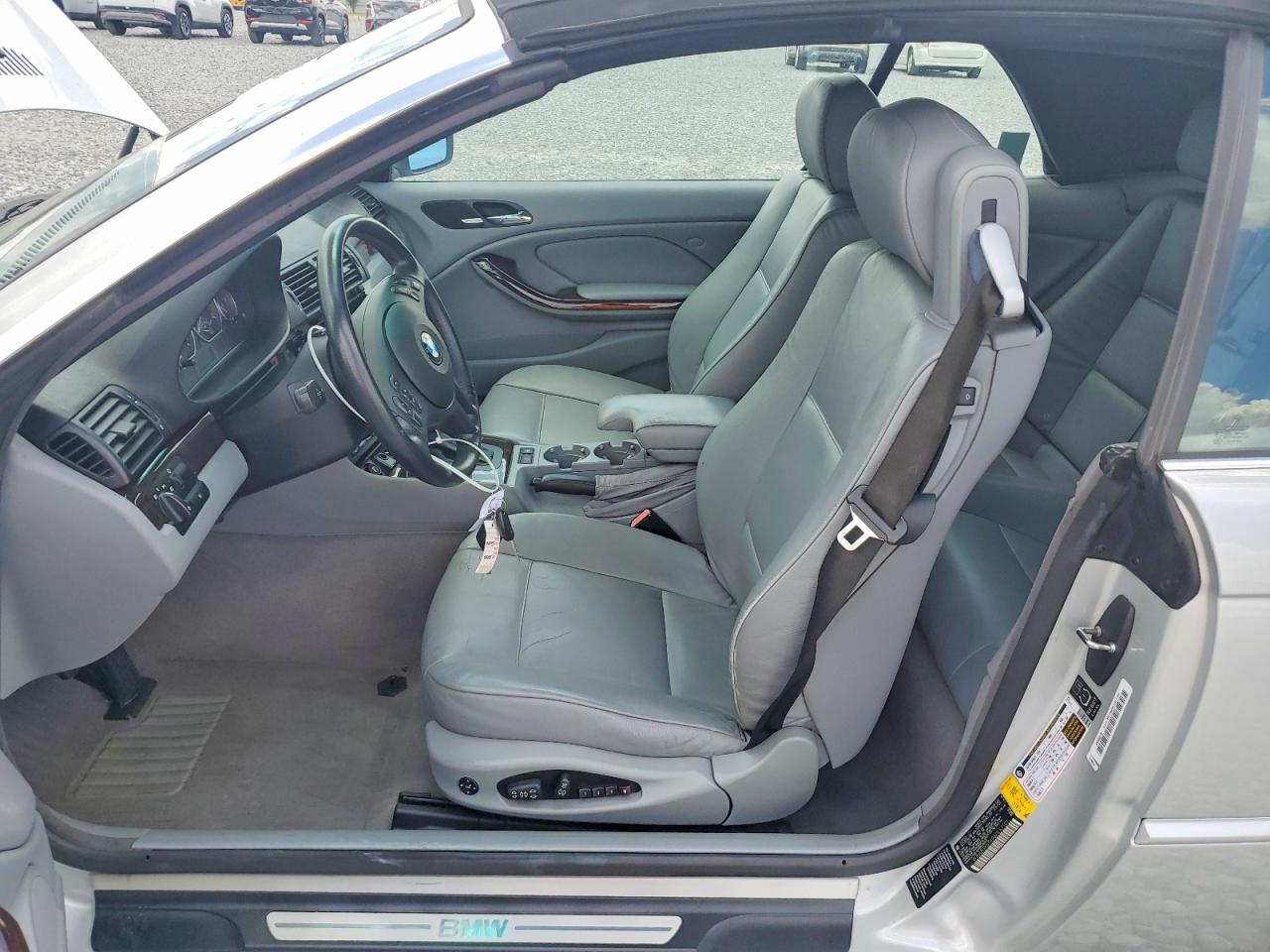 2006 Bmw 330 Ci Silver vin: WBABW53496PL53501
