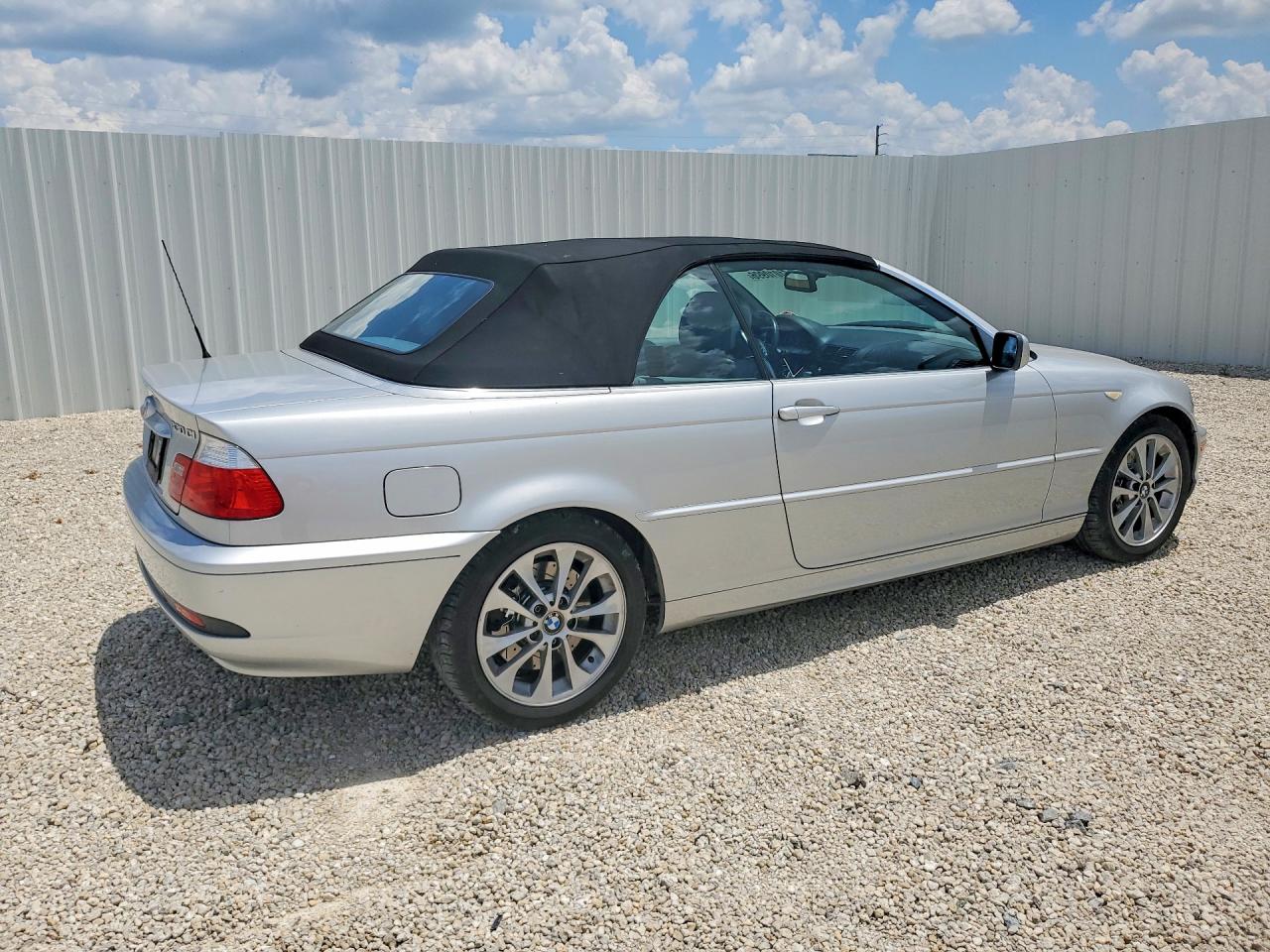 2006 Bmw 330 Ci Silver vin: WBABW53496PL53501