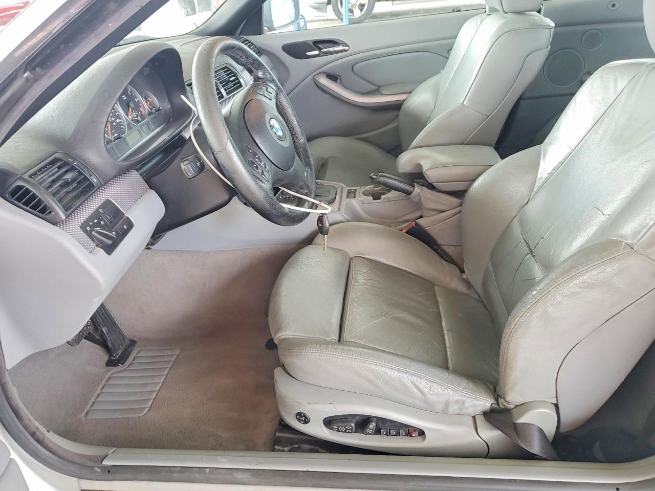 2006 Bmw 330 Ci Silver vin: WBABW53496PZ39664