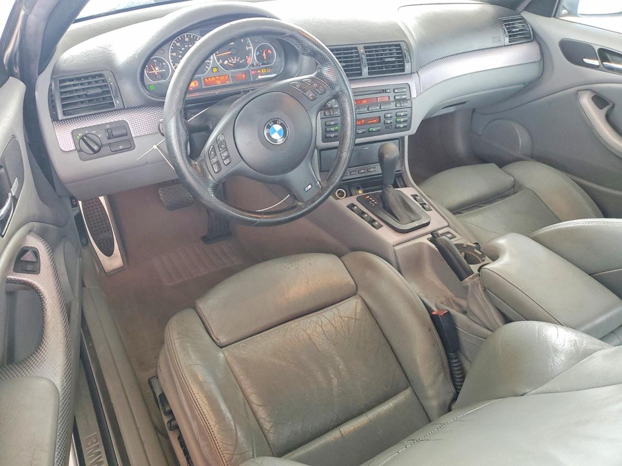 2006 Bmw 330 Ci Silver vin: WBABW53496PZ39664