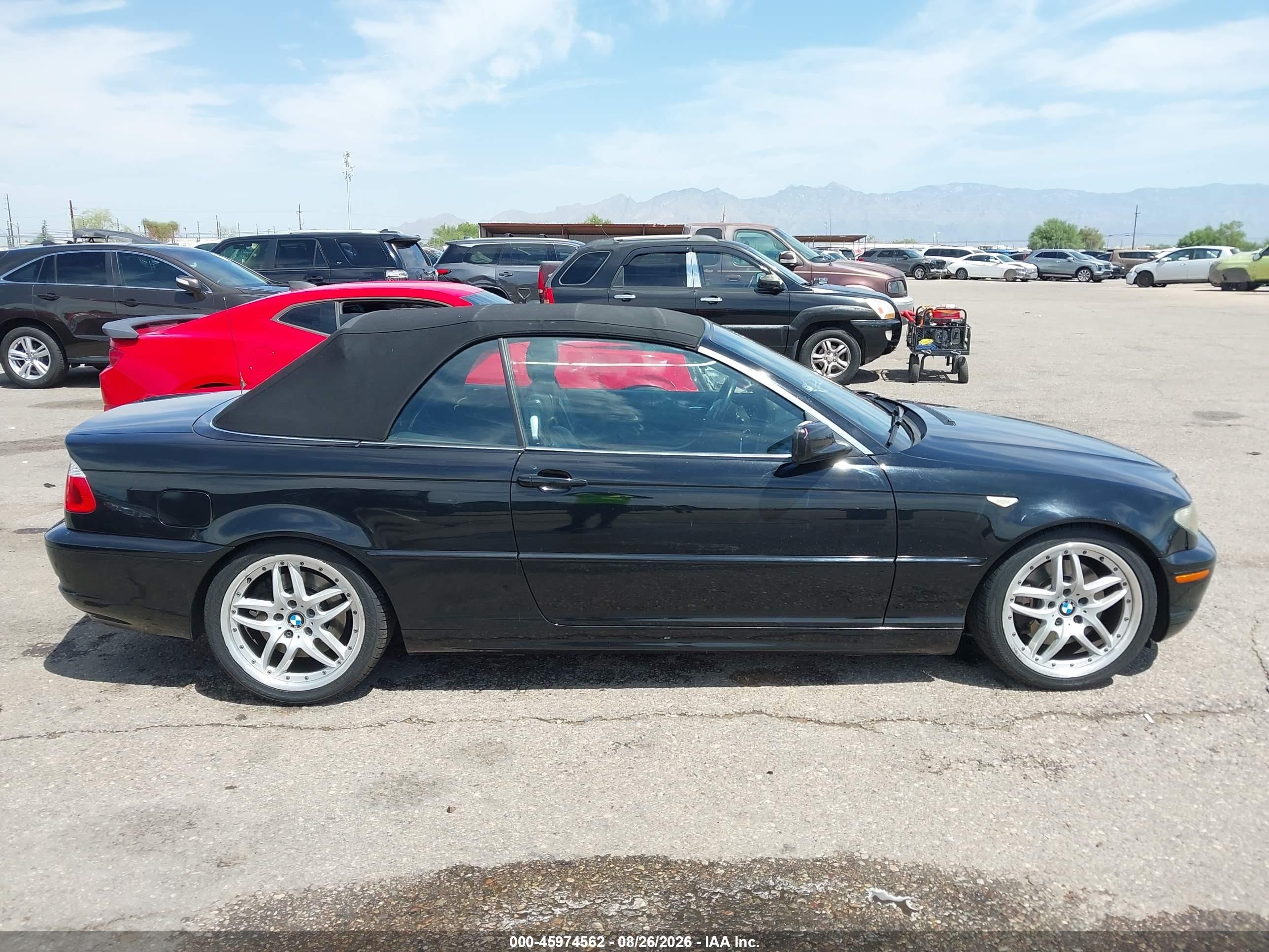2006 Bmw 330ci   Black vin: WBABW53496PZ42256