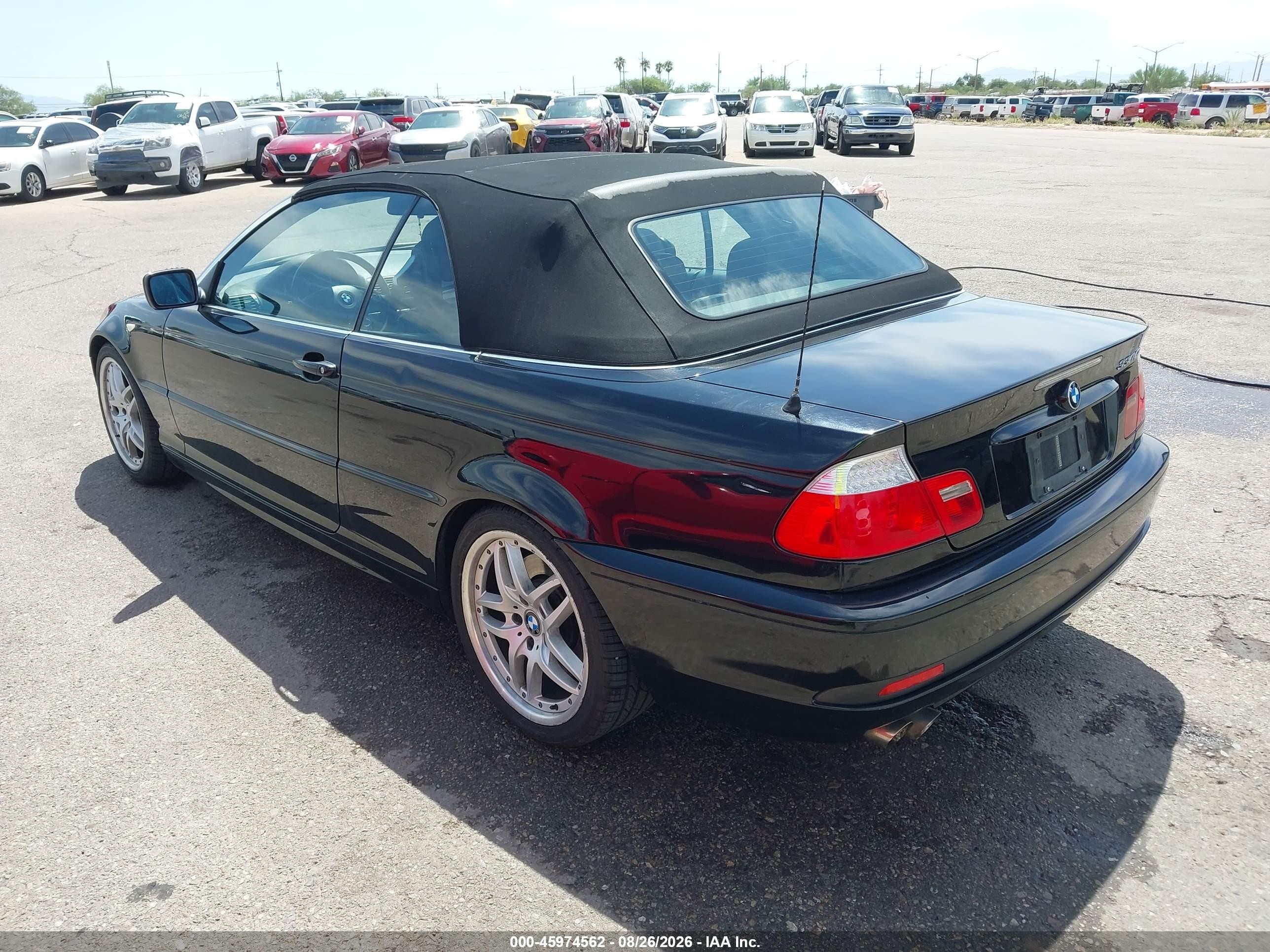 2006 Bmw 330ci   Black vin: WBABW53496PZ42256