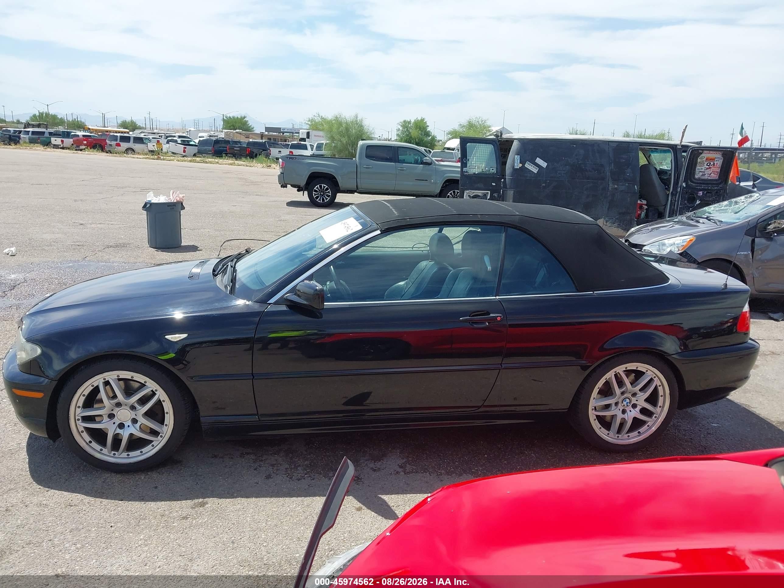 2006 Bmw 330ci   Black vin: WBABW53496PZ42256