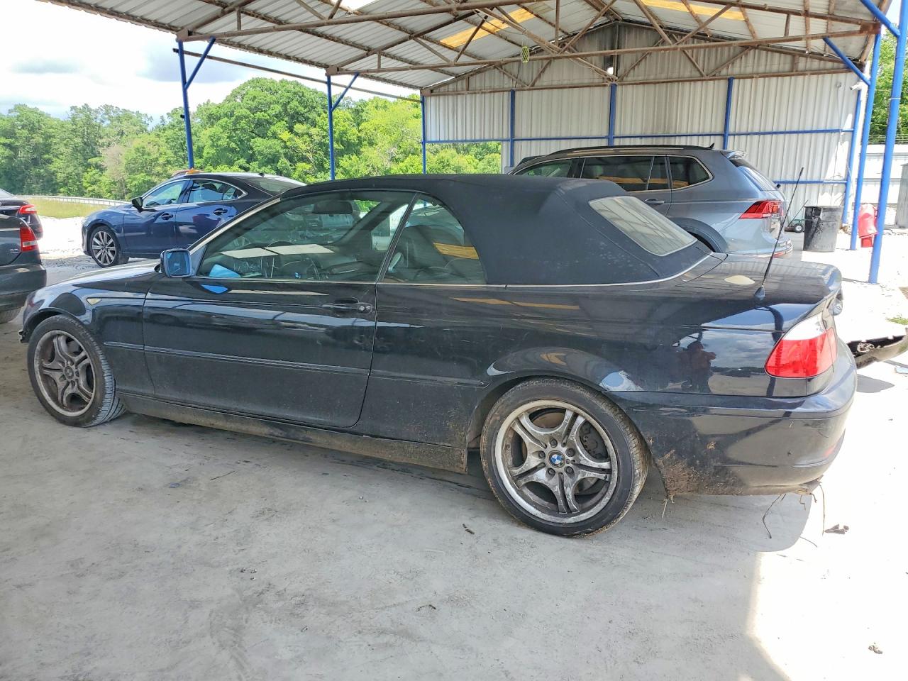 2004 Bmw 330 Ci Black vin: WBABW534X4PL40611