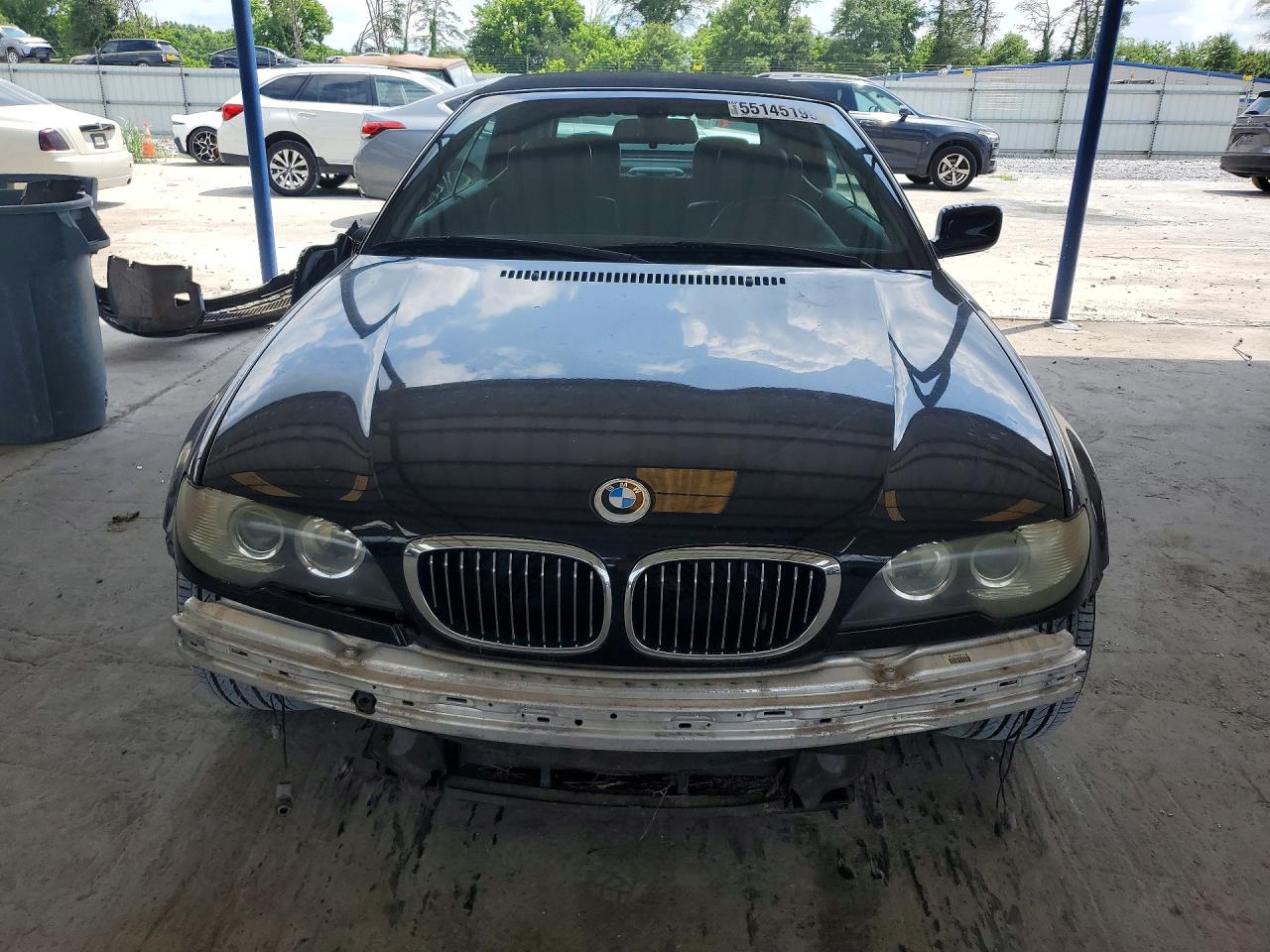 2004 Bmw 330 Ci Black vin: WBABW534X4PL40611