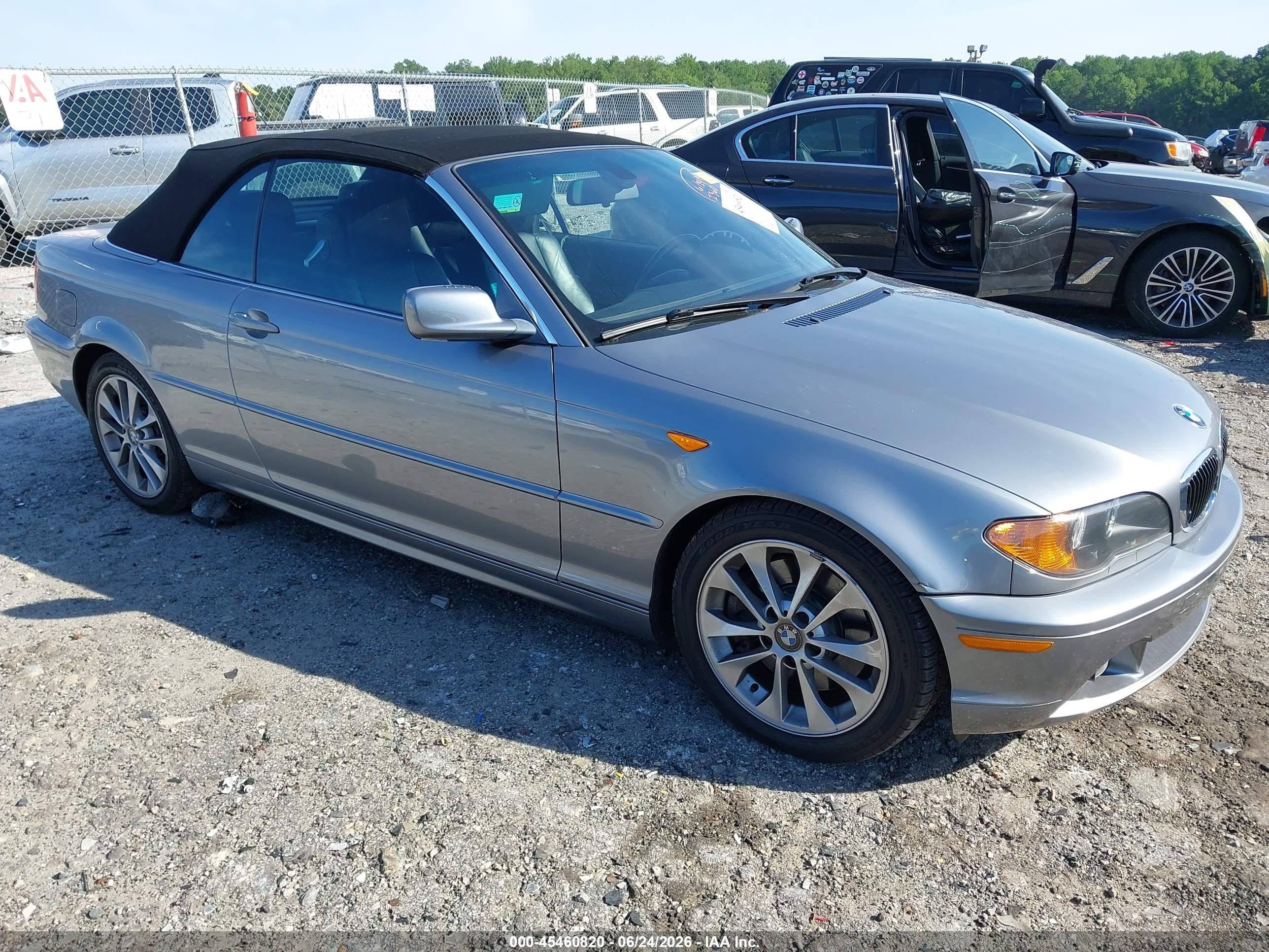 2004 Bmw 330ci   Black vin: WBABW534X4PL47879