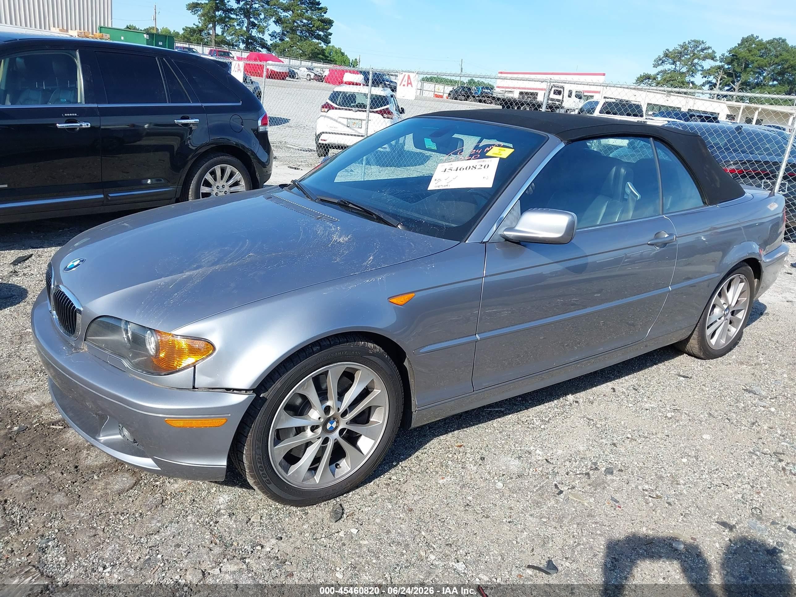2004 Bmw 330ci   Black vin: WBABW534X4PL47879