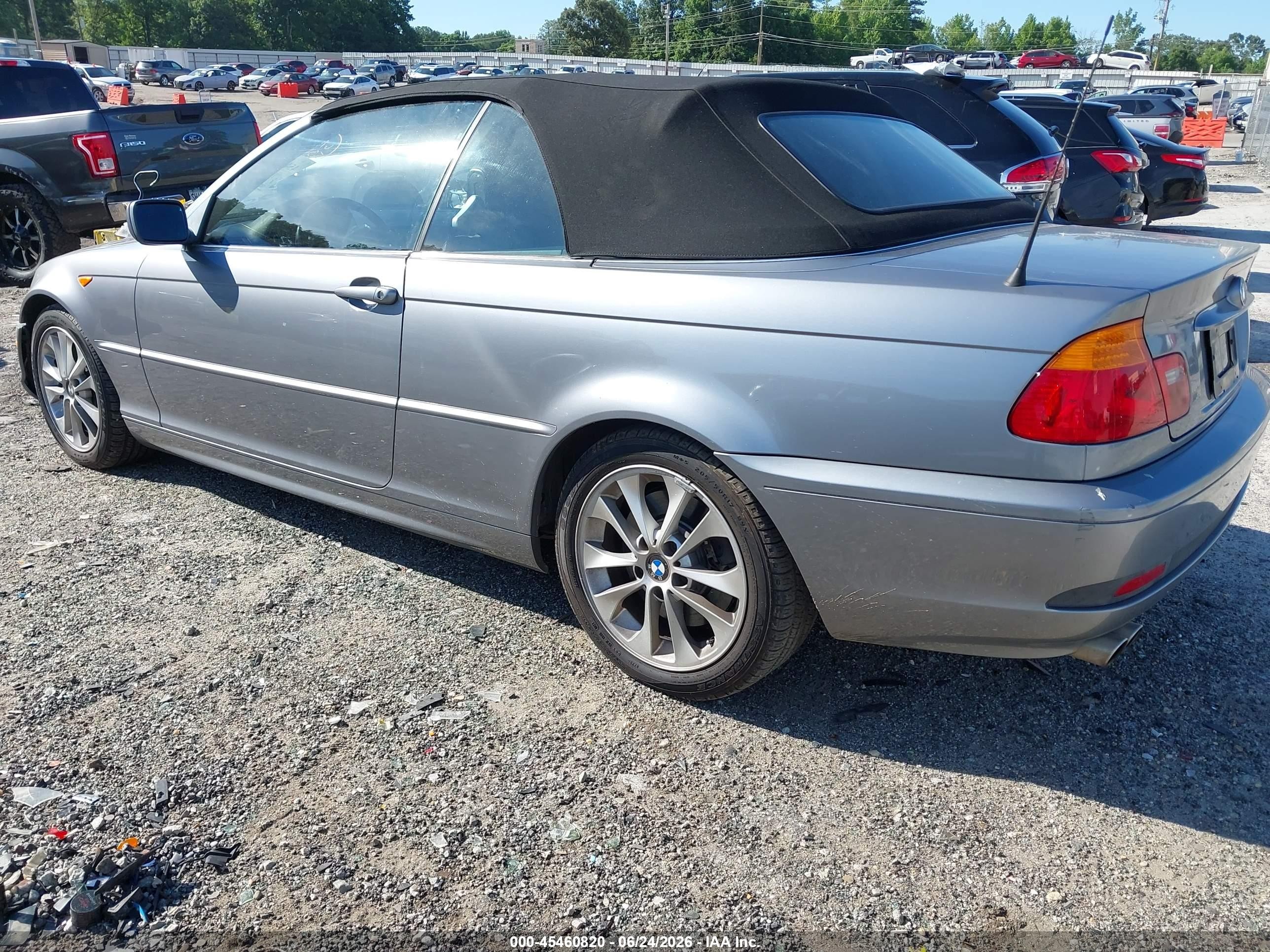 2004 Bmw 330ci   Black vin: WBABW534X4PL47879