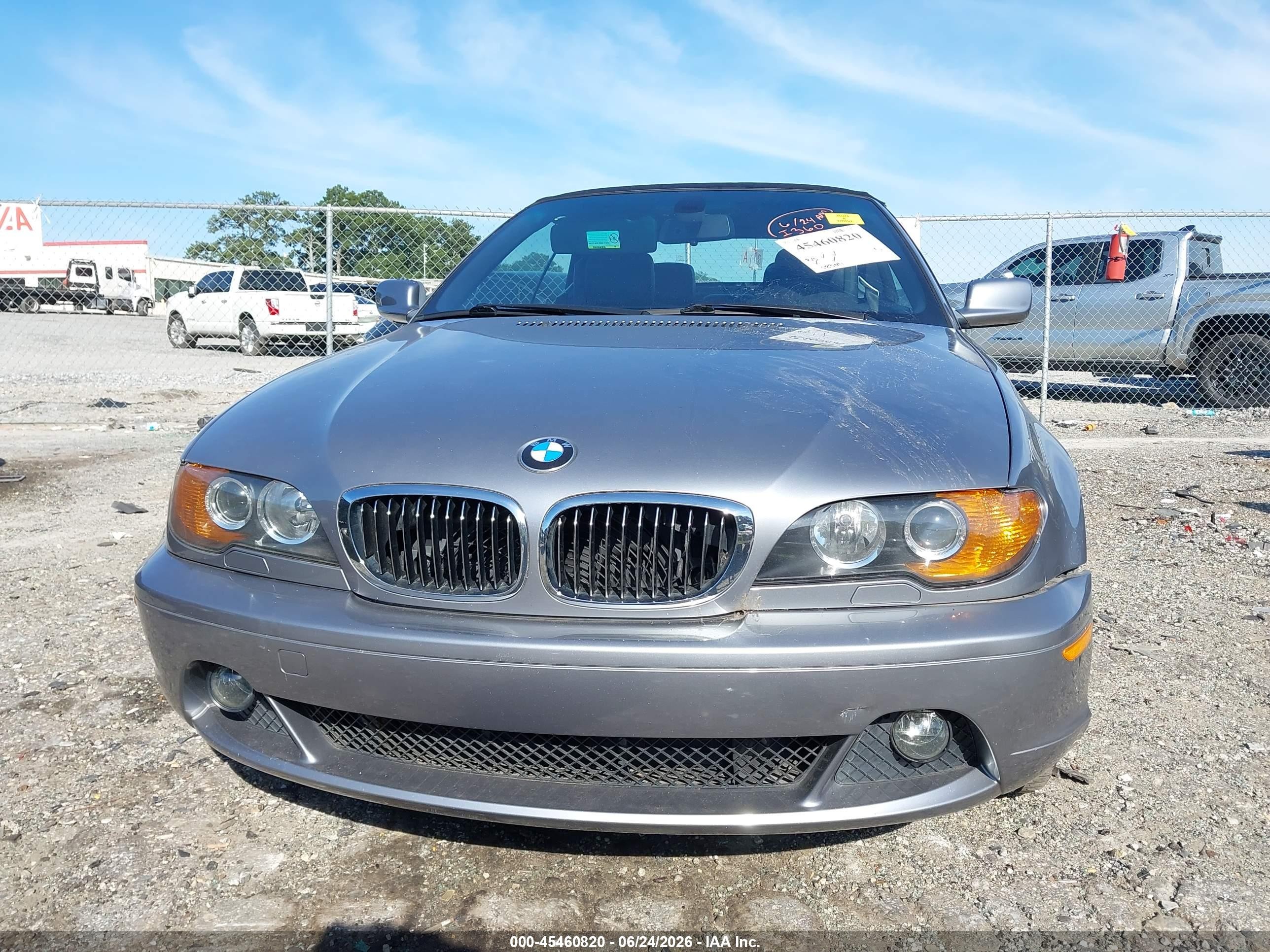 2004 Bmw 330ci   Black vin: WBABW534X4PL47879