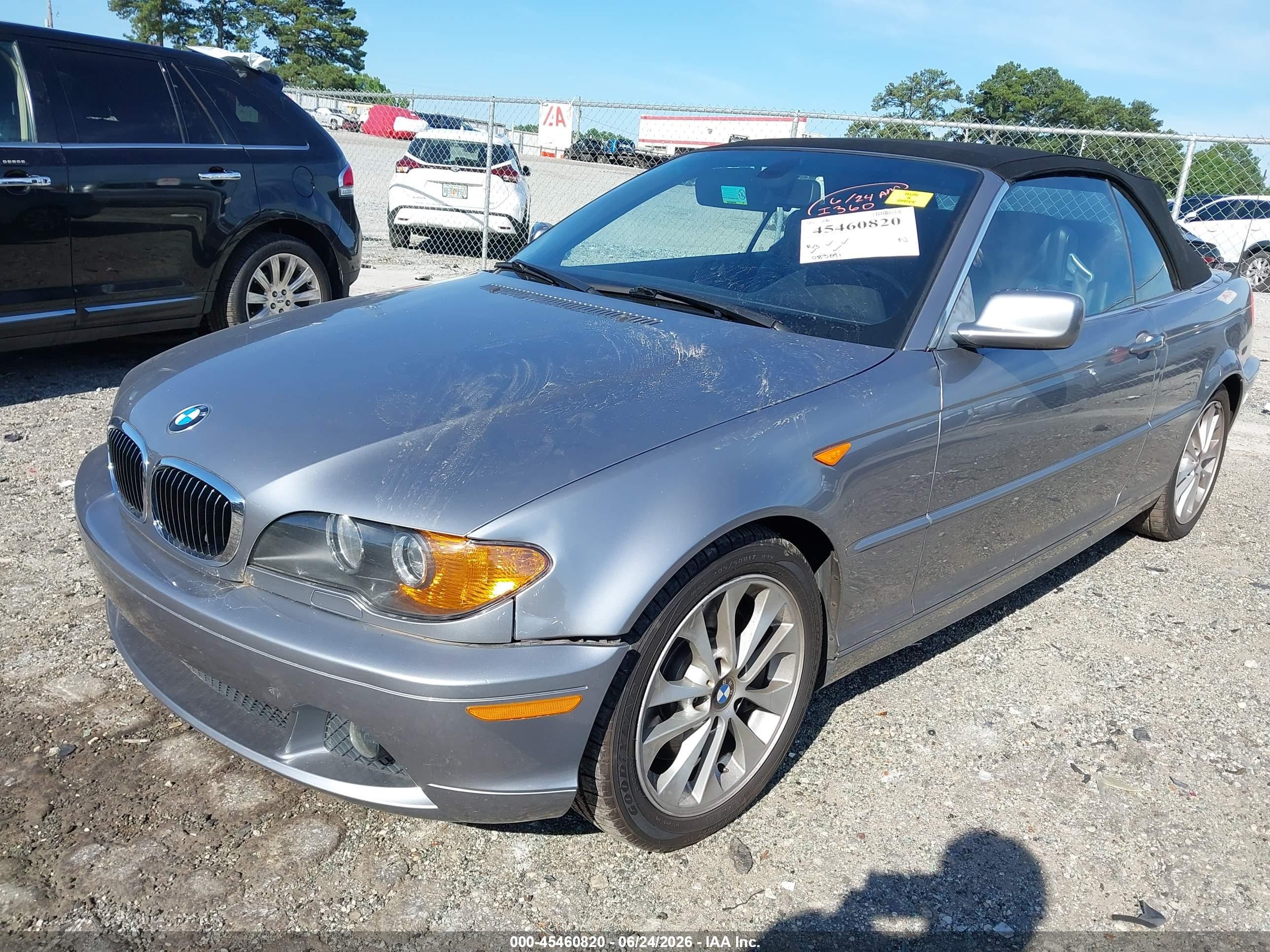 2004 Bmw 330ci   Black vin: WBABW534X4PL47879